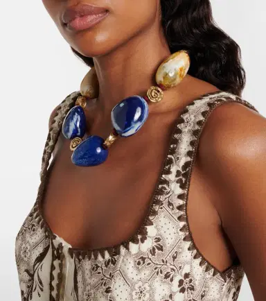 ALÉMAIS Alémais Le Jardin beaded necklace | Thumbnail 5
