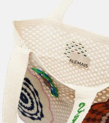 ALÉMAIS Alémais Medium crochet tote bag | Thumbnail 2