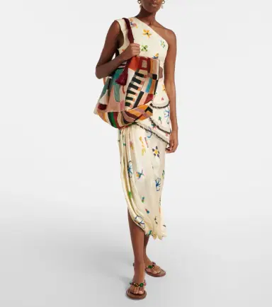 Alemais Alémais x LRNCE Michelle Large printed canvas tote bag | Thumbnail 5