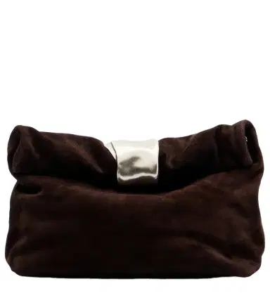 Staud Cuff suede clutch | Thumbnail 1