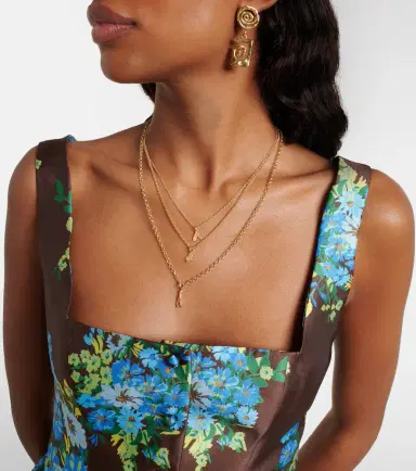 Alemais Alémais Le Jardin chain necklace | Thumbnail 5