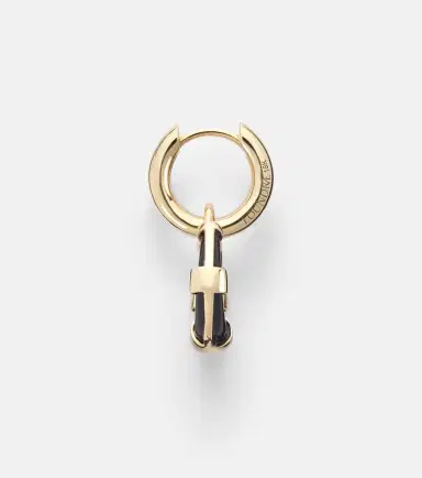 Foundrae Protection Horseshoe Miniature 18kt gold pendant with onyx | Thumbnail 5 Foundrae Protection Horseshoe Miniature 18kt gold pendant with onyx | Thumbnail 5
