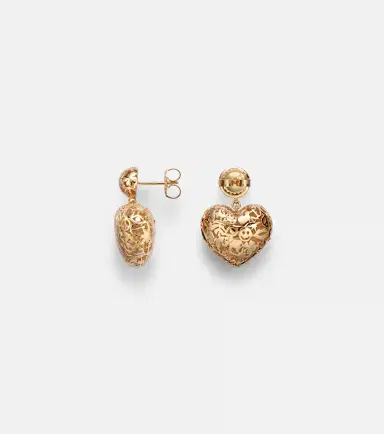 Sydney Evan Icon Wallpaper 14kt gold drop earrings | Thumbnail 2