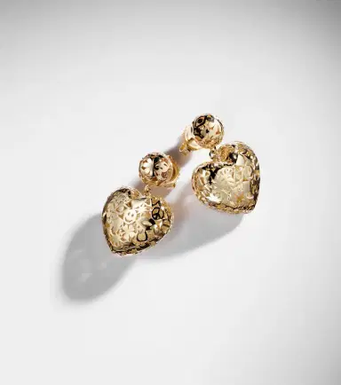 Sydney Evan Icon Wallpaper 14kt gold drop earrings | Thumbnail 5