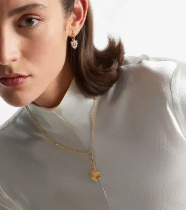 FoundRae Radiating Heart 18kt gold pendant necklace with diamonds | Thumbnail 3 FoundRae Radiating Heart 18kt gold pendant necklace with diamonds | Thumbnail 3