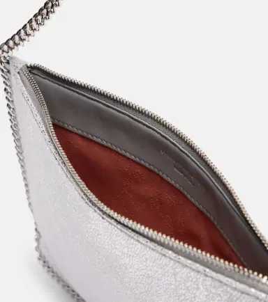 Stella McCartney Falabella Mini metallic shoulder bag | Thumbnail 2 Stella McCartney Falabella Mini metallic shoulder bag | Thumbnail 2