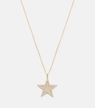 Sydney Evan Icon Wallpaper Star 14kt gold pendant necklace with diamonds | Thumbnail 2 Sydney Evan Icon Wallpaper Star 14kt gold pendant necklace with diamonds | Thumbnail 2