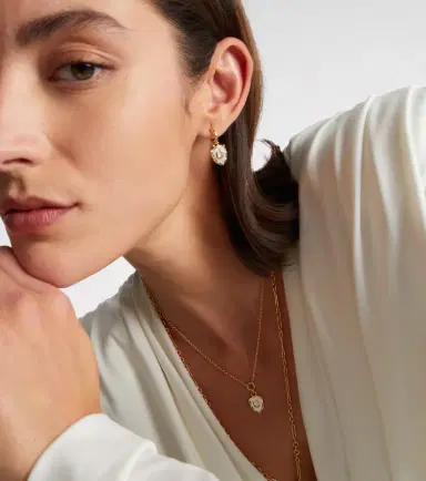 FoundRae Protection Fine Belcher 18kt gold necklace with diamonds | Thumbnail 2 FoundRae Protection Fine Belcher 18kt gold necklace with diamonds | Thumbnail 2