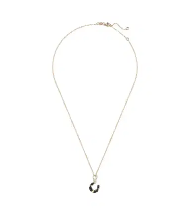 Foundrae Horseshoe 18kt gold necklace with onyx | Thumbnail 1 Foundrae Horseshoe 18kt gold necklace with onyx | Thumbnail 1