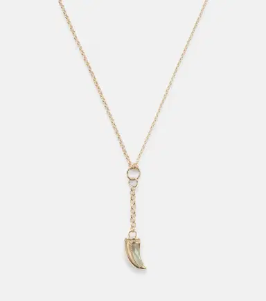 Foundrae 18kt gold necklace with prasiolite | Thumbnail 5 Foundrae 18kt gold necklace with prasiolite | Thumbnail 5