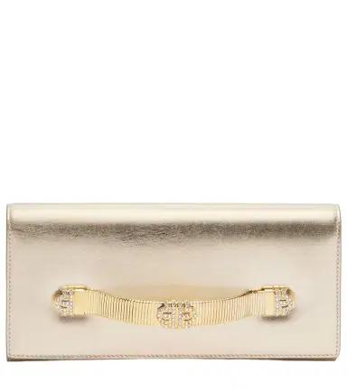 Bvlgari Tubogas embellished leather clutch | Thumbnail 1