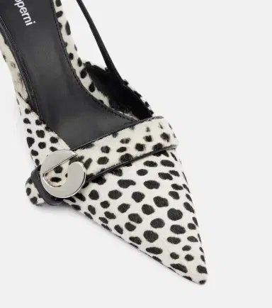 Coperni Belt 65 calf hair slingback pumps | Thumbnail 4 Coperni Belt 65 calf hair slingback pumps | Thumbnail 4