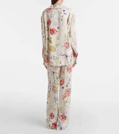 Alexander McQueen Meadow floral palazzo pants | Thumbnail 2 Alexander McQueen Meadow floral palazzo pants | Thumbnail 2