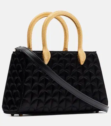BVLGARI Serpentine Duette satin top-handle bag | Thumbnail 3