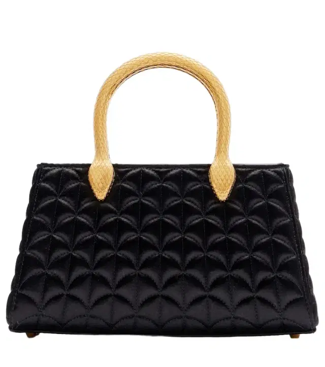 Bvlgari Serpentine Duette satin top-handle bag