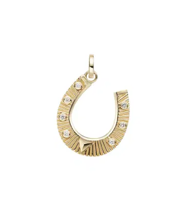 Foundrae 18kt gold pendant with diamonds | Thumbnail 1