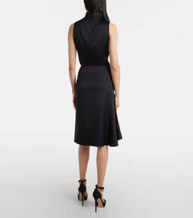 Alexander McQueen Gathered asymmetric midi skirt | Thumbnail 5 Alexander McQueen Gathered asymmetric midi skirt | Thumbnail 5