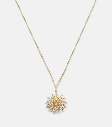 Sydney Evan 14kt gold charm necklace with diamonds | Thumbnail 3 Sydney Evan 14kt gold charm necklace with diamonds | Thumbnail 3