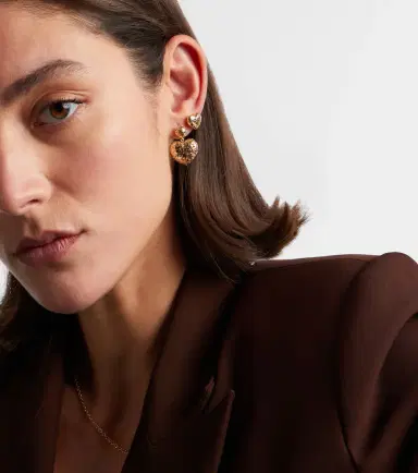 Sydney Evan Puffy Icon Wallpaper Small 14kt gold earrings | Thumbnail 4