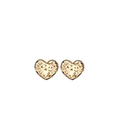 Sydney Evan Puffy Icon Wallpaper Small 14kt gold earrings | Thumbnail 1