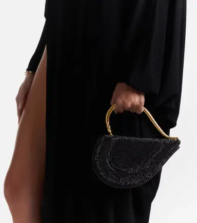 BVLGARI Serpenti Cuore 1968 embellished suede top-handle bag | Thumbnail 5 BVLGARI Serpenti Cuore 1968 embellished suede top-handle bag | Thumbnail 5