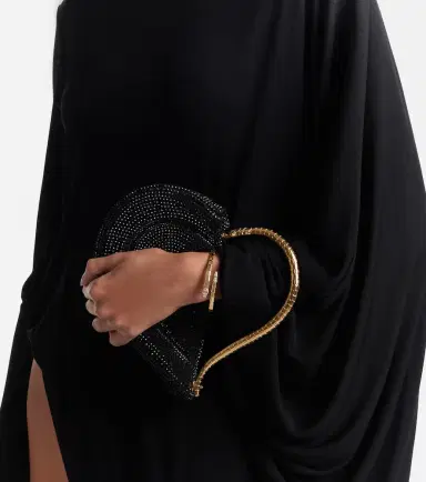 BVLGARI Serpenti Cuore 1968 embellished suede top-handle bag | Thumbnail 6 BVLGARI Serpenti Cuore 1968 embellished suede top-handle bag | Thumbnail 6