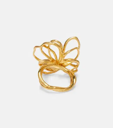 Oscar de la Renta Threaded Flower ring | Thumbnail 3