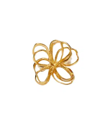 Oscar de la Renta Threaded Flower ring | Thumbnail 1