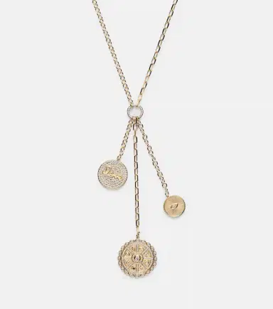 Sydney Evan 14kt gold chain necklace with diamonds | Thumbnail 3 Sydney Evan 14kt gold chain necklace with diamonds | Thumbnail 3