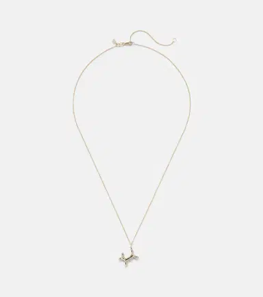 Sydney Evan 14kt gold charm necklace with diamond | Thumbnail 1 Sydney Evan 14kt gold charm necklace with diamond | Thumbnail 1