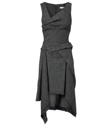 McQueen Wool midi dress | Thumbnail 1