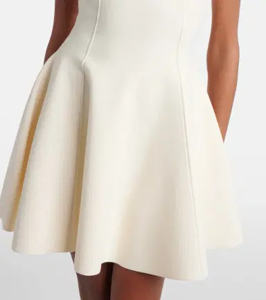 McQueen Asymmetric knitted minidress | Thumbnail 2 McQueen Asymmetric knitted minidress | Thumbnail 2