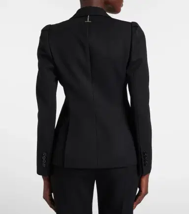 Alexander McQueen Single-breasted wool jacket | Thumbnail 4
