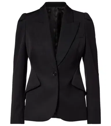 Alexander McQueen Single-breasted wool jacket | Thumbnail 1