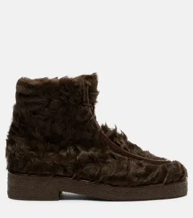 Aquazzura Frostie shearling ankle boots | Thumbnail 4 Aquazzura Frostie shearling ankle boots | Thumbnail 4