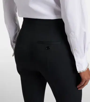 Alexander McQueen Wool bootcut pants | Thumbnail 2 Alexander McQueen Wool bootcut pants | Thumbnail 2