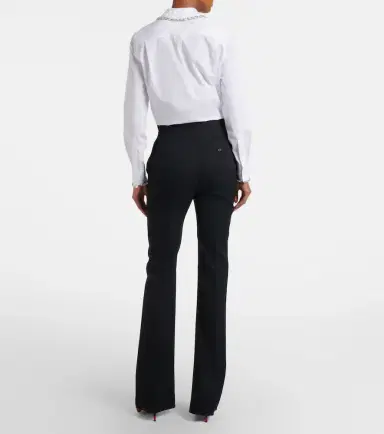 Alexander McQueen Wool bootcut pants | Thumbnail 3 Alexander McQueen Wool bootcut pants | Thumbnail 3