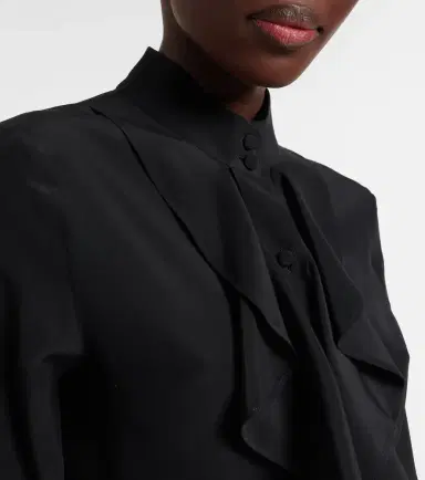 McQueen Ruffled silk blouse | Thumbnail 4