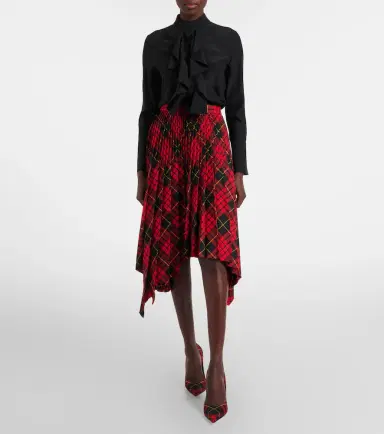McQueen Ruffled silk blouse | Thumbnail 6