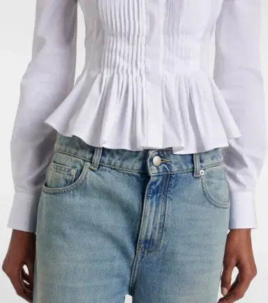 Alexander McQueen Cotton poplin shirt | Thumbnail 6