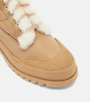 Aquazzura Glacier shearling-lined lace-up boots | Thumbnail 4