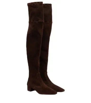 Aquazzura Remi 35 suede over-the-knee boots | Thumbnail 1
