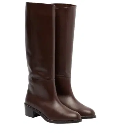 Aquazzura Sellier leather knee-high boots | Thumbnail 1 Aquazzura Sellier leather knee-high boots | Thumbnail 1