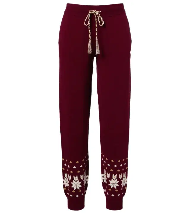 The Upside Knitted cotton-blend sweatpants