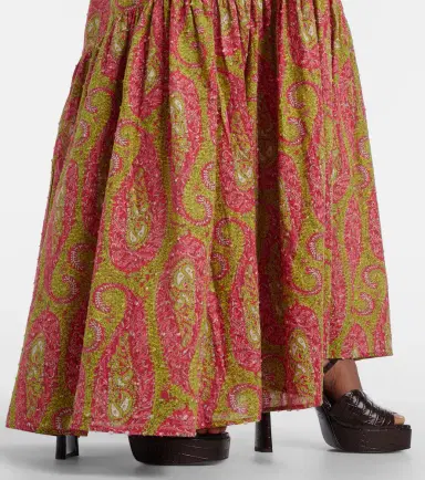 Etro Printed cotton maxi dress | Thumbnail 3