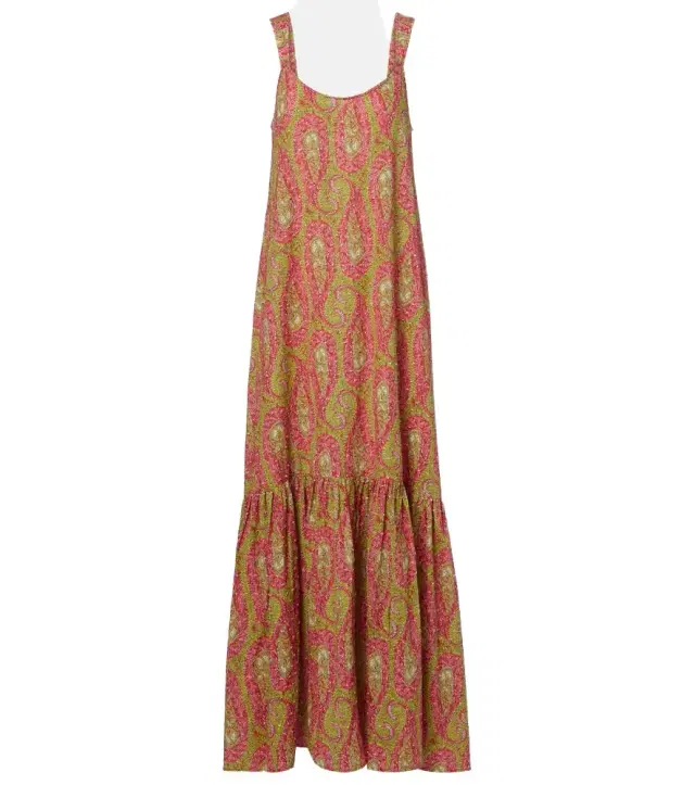 Etro Printed cotton maxi dress