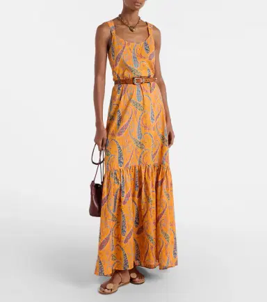 Etro Printed cotton cady maxi dress | Thumbnail 2
