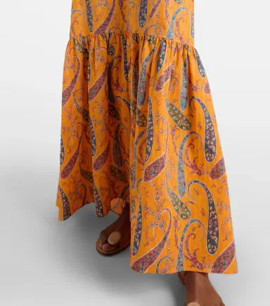 Etro Printed cotton cady maxi dress | Thumbnail 5