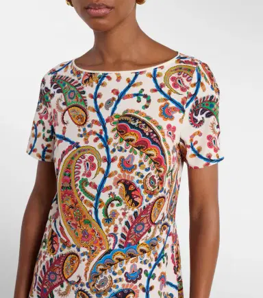 Etro Printed midi dress | Thumbnail 2