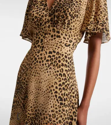 Etro Paisley leopard-print midi dress | Thumbnail 6